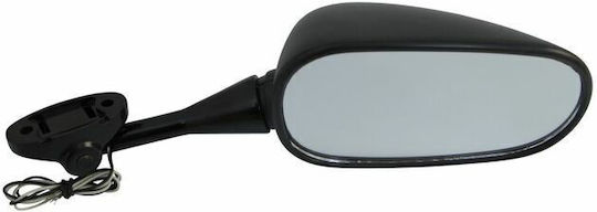 Emgo Right Mirror 20-87025 Honda Vtr 1000 Sp2 02-07 Honda Vtr 1000 Sp1 00-01 Chrome 1 Piece