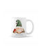 Christmas Mug Ceramic Beige