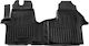 Race Axion Rear Mats 2pcs Tray Type for Fiat Talento Nissan NV300 Black
