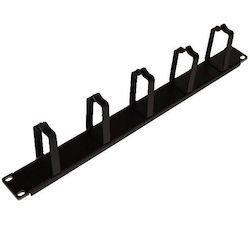 Xcab Inele Organizatoare de Cablu 1U/19" Orizontale Negre Xcab-1801