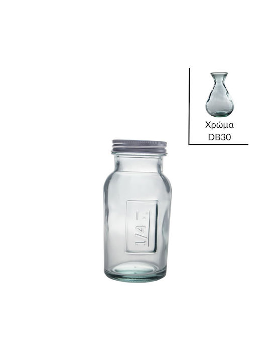 Vidrios San Miguel Glass Tabletop Spice Jar Transparent