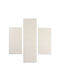 Balsan Parma Σετ Μοντέρνα Χαλιά Κρεβατοκάμαρας Cream P621624 3τμχ