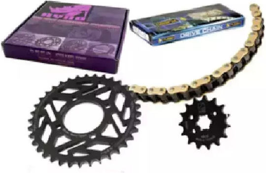 Chain Nazza Papi Sym Vf125 E5 '19> Ryno Gold Chain 15 42 428 108L