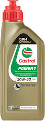 Castrol Power1 20W-50 Λάδι Μοτοσυκλέτας για Τετ...