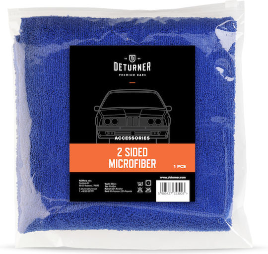 Deturner Cloths Microfiber Cleaning for Interior Plastics - Dashboard Car 380gsm 40x40cm 3pcs
