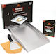 Placă de copt cu Suprafață din Inox Cositorit 40x30x3.6cm