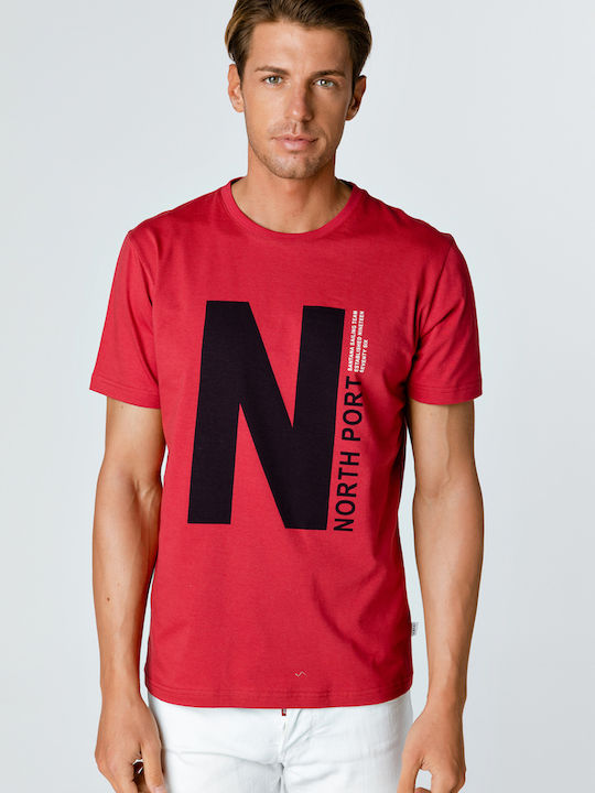 Santana Imprimeu Big N Tricou Roșu