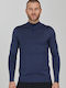 Men's Long Sleeve Blouse Blue Nights