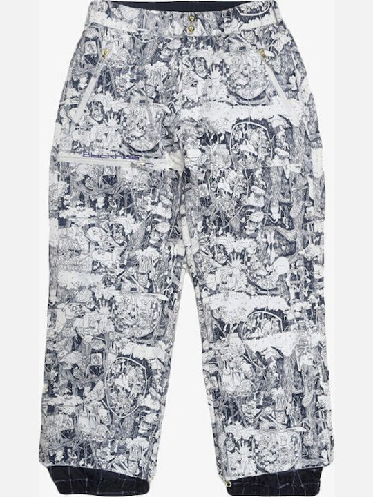 Black Hole Trousers White