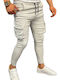 Παντελόνι Cargo Off White