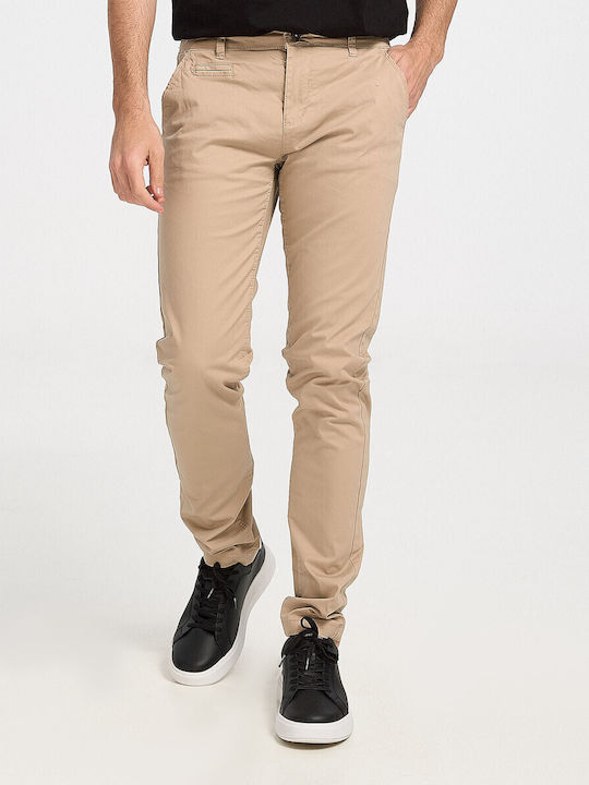 Rook Men's Trousers Elastic Beige