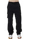 Trousers in Baggy Line Black