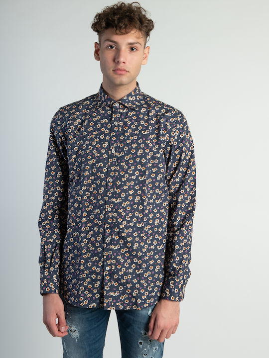 Premium Denim Baumwolle Hemd Blue