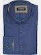 Long Sleeve Shirt in Regular Fit Blue