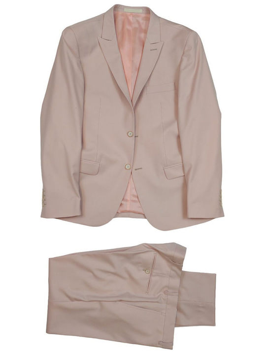 Мъжки Костюм Salmon/pink