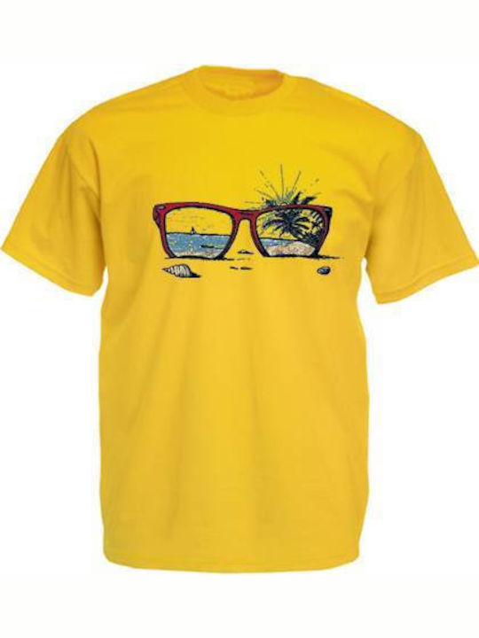 Sommer T-Shirt Gelbes