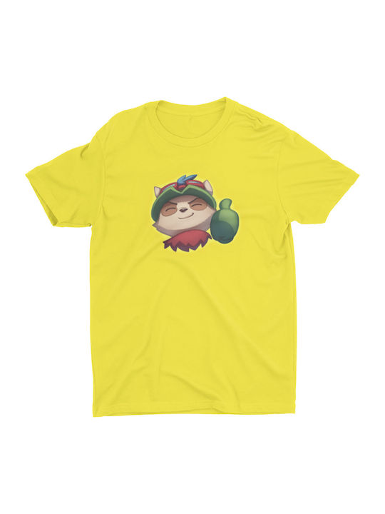 League Legends Teemo Kίτρινη Μπλούζα