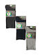Dundar Herren Einfarbige Socken Grey / Anthracite 3Pack