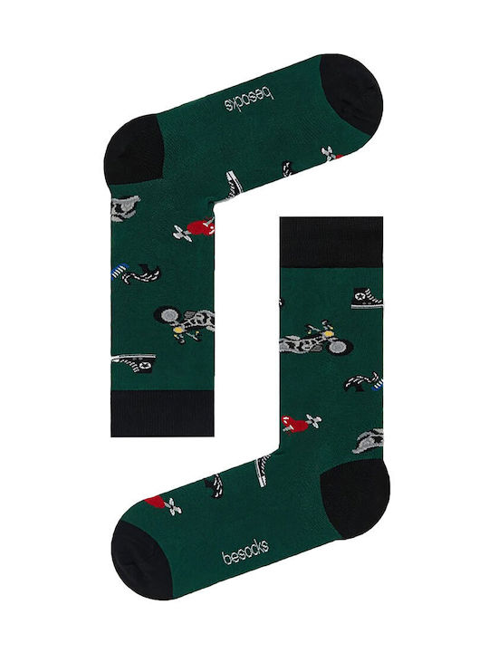 Besocks Berebel Organic Cotton Κάλτσες Green 52us0000060-gn