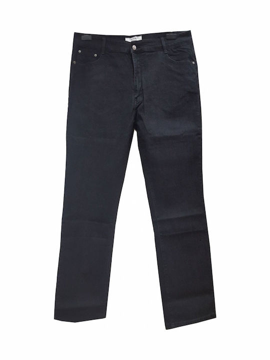 Men's Jeans Pants Elastic Black