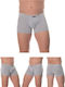 Herren Boxershorts Gray 4Packung