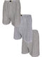 Herren Boxershorts Gray 3Packung