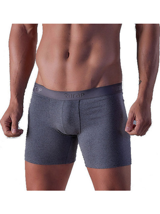 Cuwrap Δυάδα Herren-Boxershorts 1Packung Grey Cuwrap Δυάδα Herren-Boxershorts 1Packung Grey