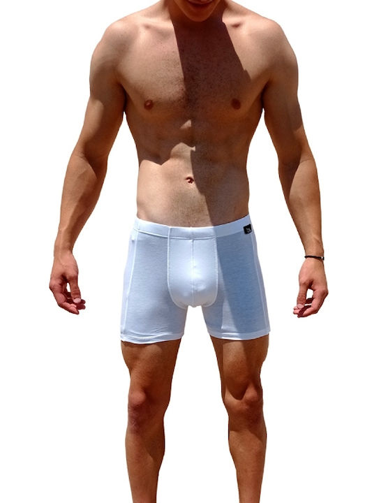 Мъжки боксерки White 1Опаковка