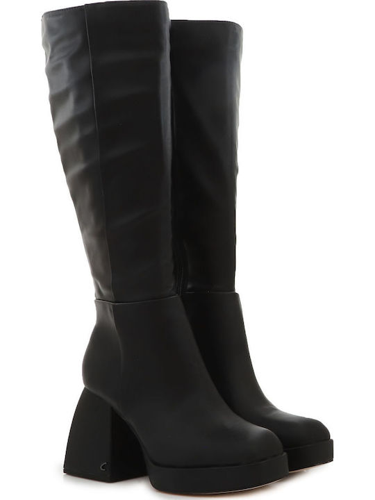 Sam Edelman Damenstiefel mit hohem Absatz Schwarz