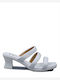 Leather Sandals White