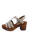 Leather Sandals Anatomic White