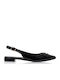 Pantofi balerini pentru femei Slingback in Negru Culori