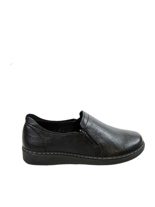 Damen Mokassins in Schwarz Farbe