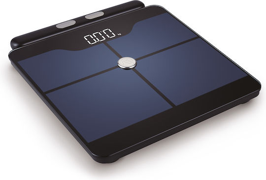 AMILA Fitbody 8 Smart Bathroom Scale with Body Fat Counter & Bluetooth Black