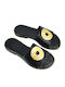 Sandale Casual Damă Din Piele Negre