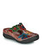 Flat Mules in Red Color