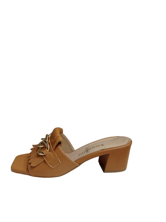 Milaneza Mules Tabac Braun 44791