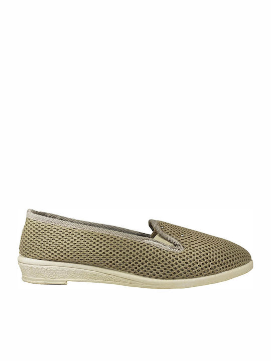 Pb06 Closed Women's Slippers Beige