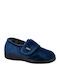 Geschlossene Damen Hausschuhe Marineblau