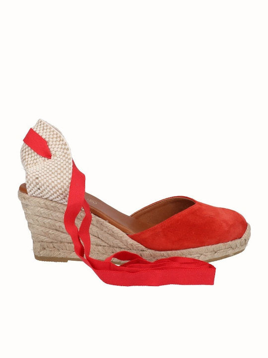 Viguera 1727 Vitelo Damenplattformen im Espadri...