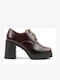 Mr Boogy Leather Women's Ankle Boots Brown