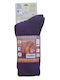 Dimi Socks 11006 Damen Thermo Socken Lila