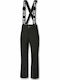 Astrolabio AD7P-500 Men's Dungarees for Ski & Snowboard Black
