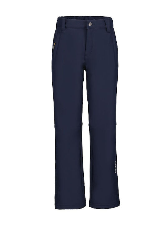 Icepeak Kabwe 51002542-390 Kids Trousers for Ski & Snowboard Soft Shell Blue