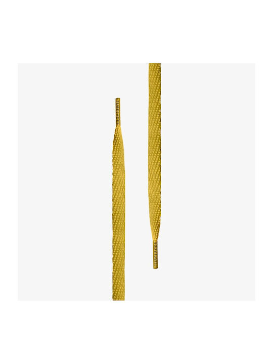 Urban Classics Men White Flat Tubelaces 120cm Mustard 10153p-mustrd