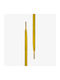 Urban Classics Men White Flat Tubelaces 120cm Mustard 10153p-mustrd
