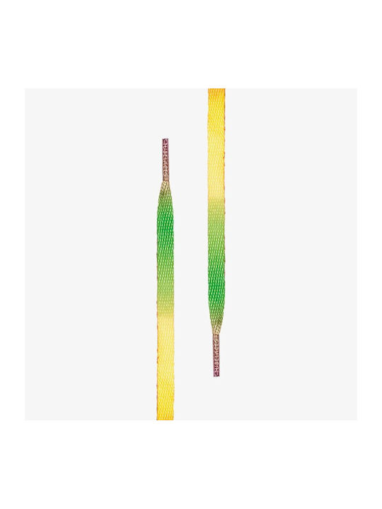 Urban Classics Men White Flat Tubelaces 120cm Rainbow 10153p-rain