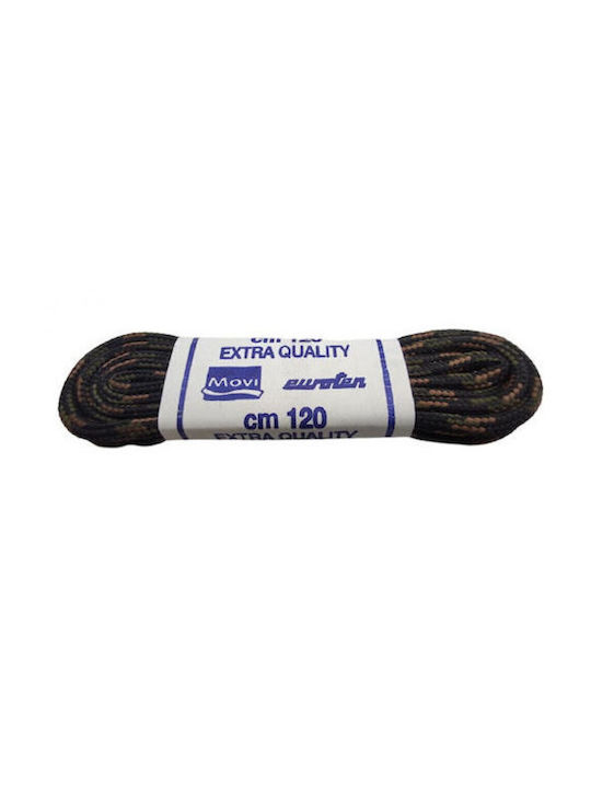 Movi Hiking Shoelaces Brown-Black 120cm