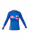 Okami Long Sleeve Shirt ORS106_2 for Jiu-Jitsu Blue