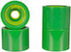 Utuba Men Utuba Speedster Longboard Wheels 75x57mm Green 630001